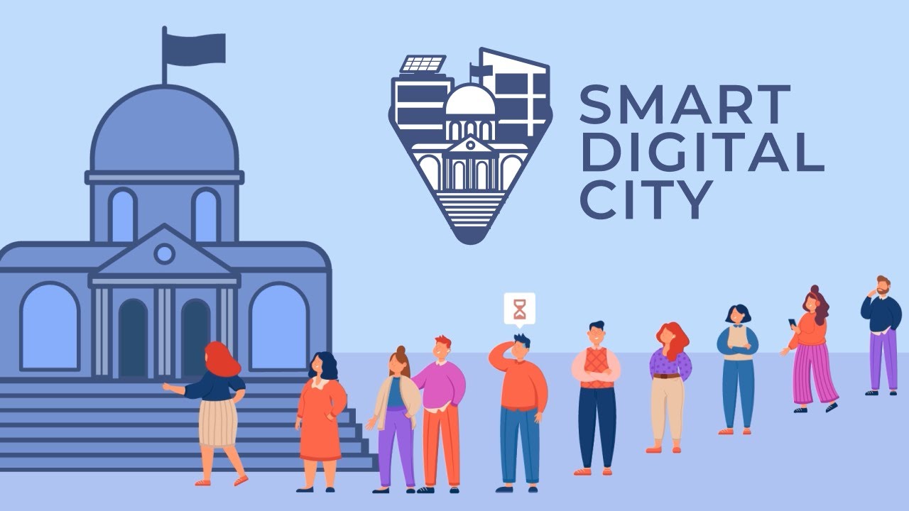 Smart Digital City presentation video banner