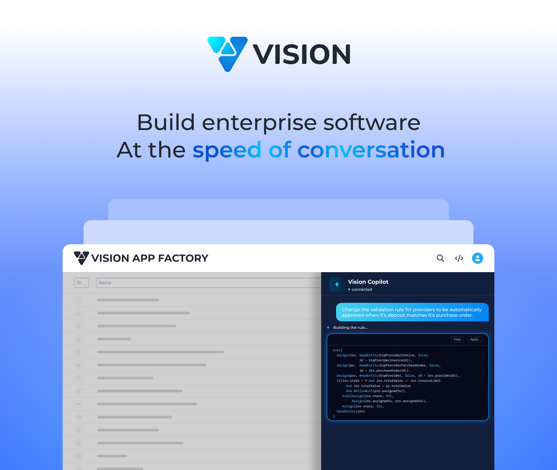 App Maker Copilot presentation video banner