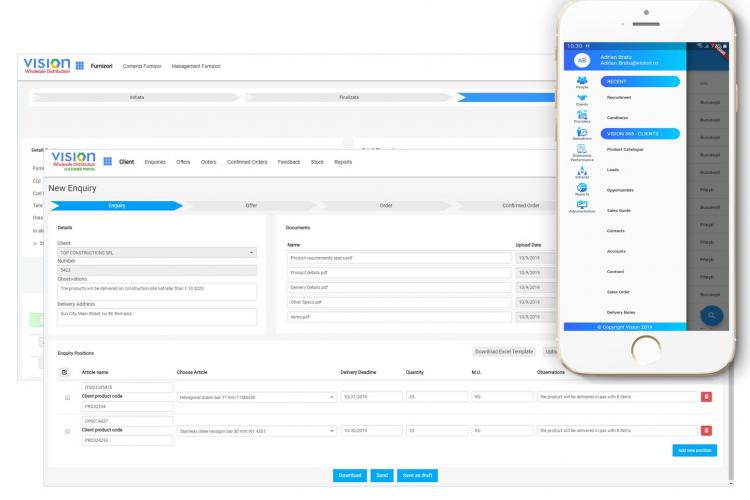 B2B Customer Self Service Portal