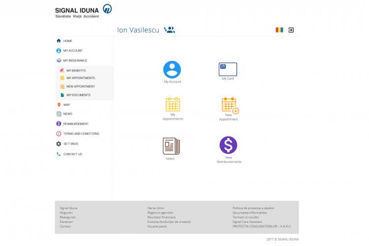 Signal Iduna Care Portal