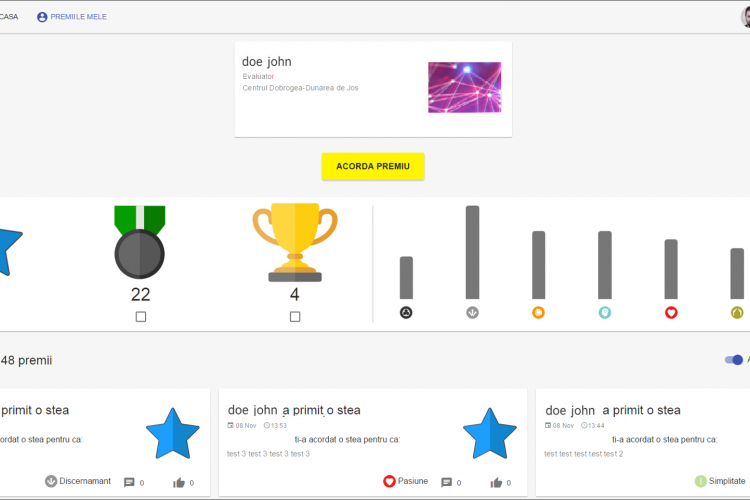 Agile team management and gamification