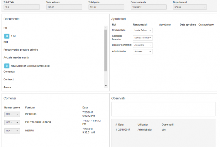 Purchase to Pay Process Automation