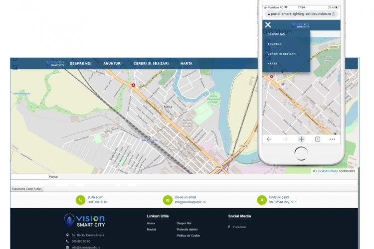Vision Smart City Portal