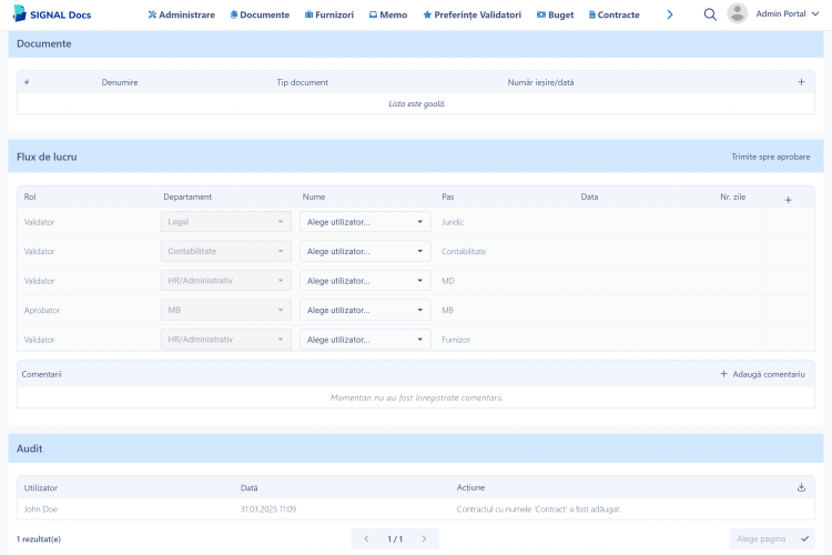 Contract Workflow