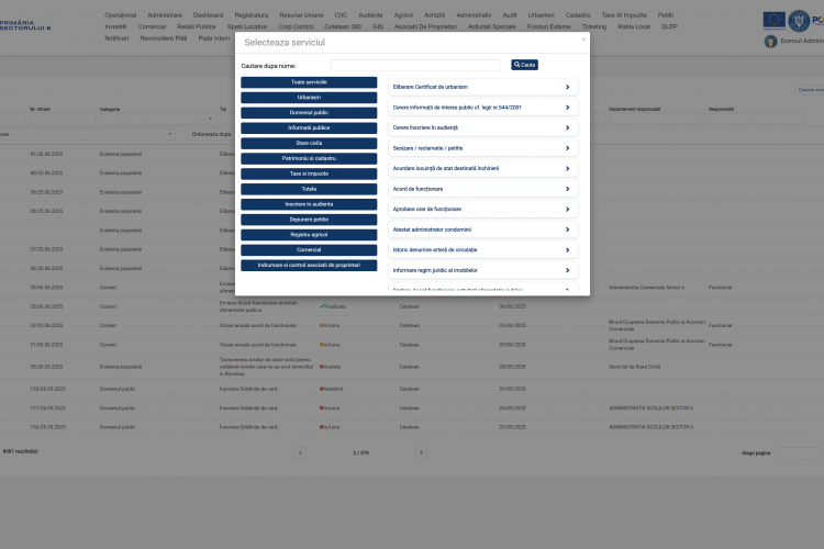 Internal Portal Requests